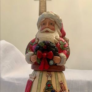 Jim Shore Musical Santa All Is Merry and Bright